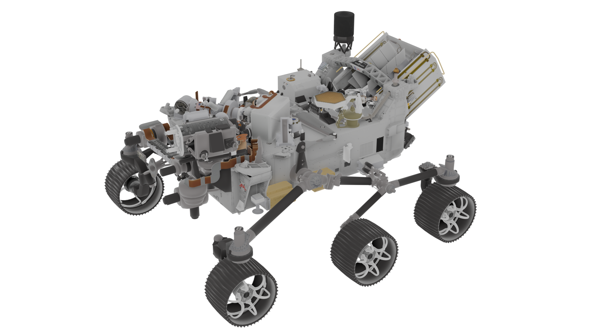 NASA Perseverance reference model